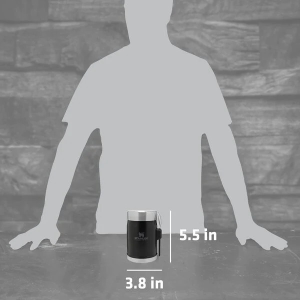 Classic Legendary Food Jar + Spork | 14 OZ | Stanley 1913 (US)