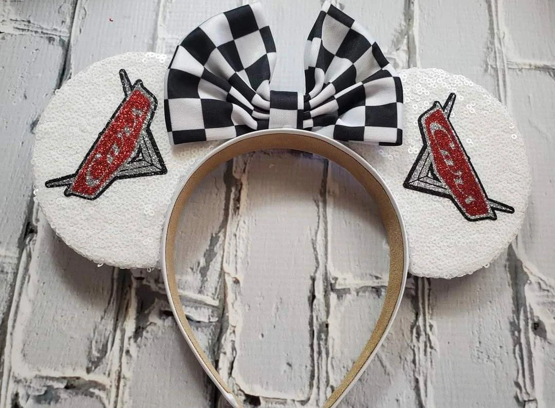 Cars Mickey Mouse Minnie Mouse Ears - Etsy | Etsy (US)