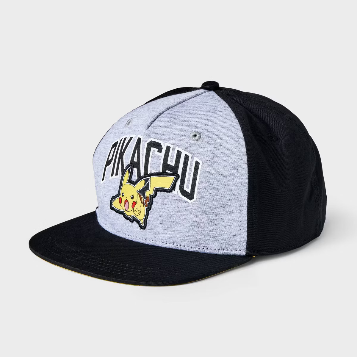Kids' Pokemon Pikachu Flat Brim Hat - Black | Target