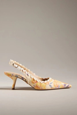 Sam Edelman Bianka Slingback Kitten Heels | Anthropologie (US)