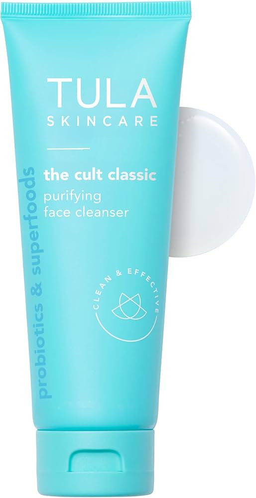 TULA Skin Care Cult Classic Purifying Face Cleanser - Gentle and Effective Face Wash, Makeup Remo... | Amazon (US)