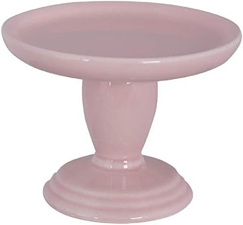 Pink Ceramic Single Cupcake Stand | Amazon (US)