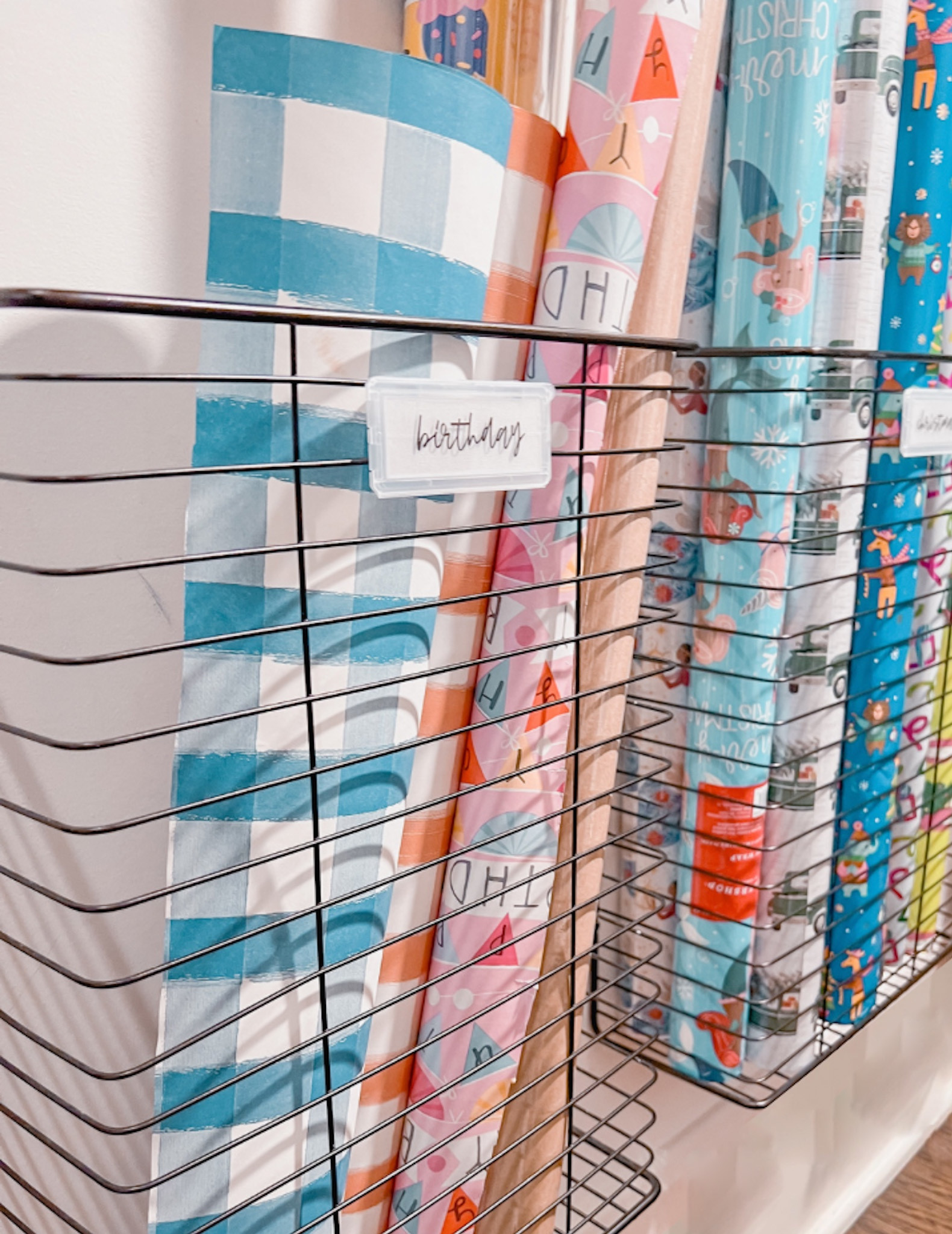 Gift wrap storage🎁🛍️

#LTKhome #LTKHoliday #LTKSeasonal