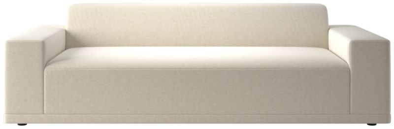 Faible White Performance Linen Sofa + Reviews | CB2 | CB2