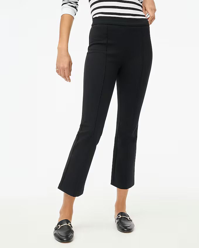 Crop flare ponte pant | J.Crew Factory