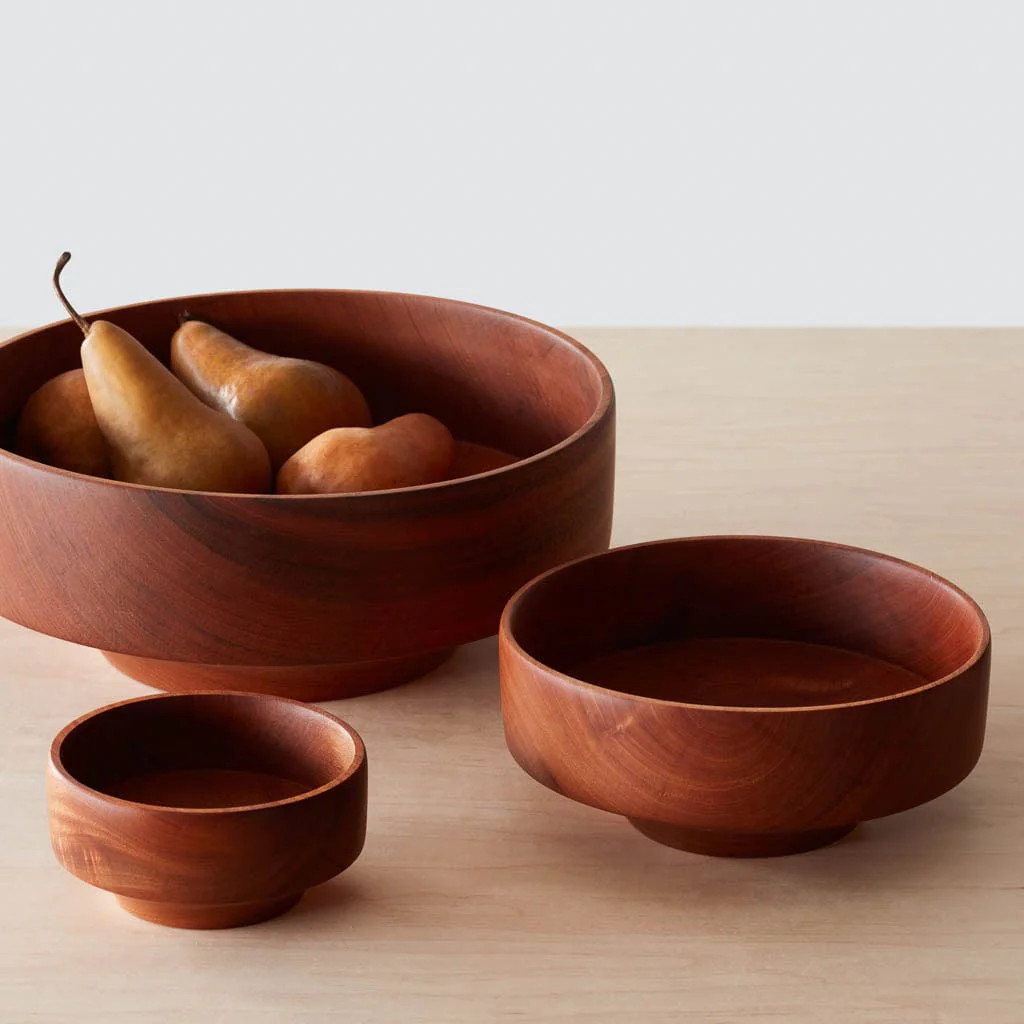 Tikal Wood Serving Bowl | The Citizenry