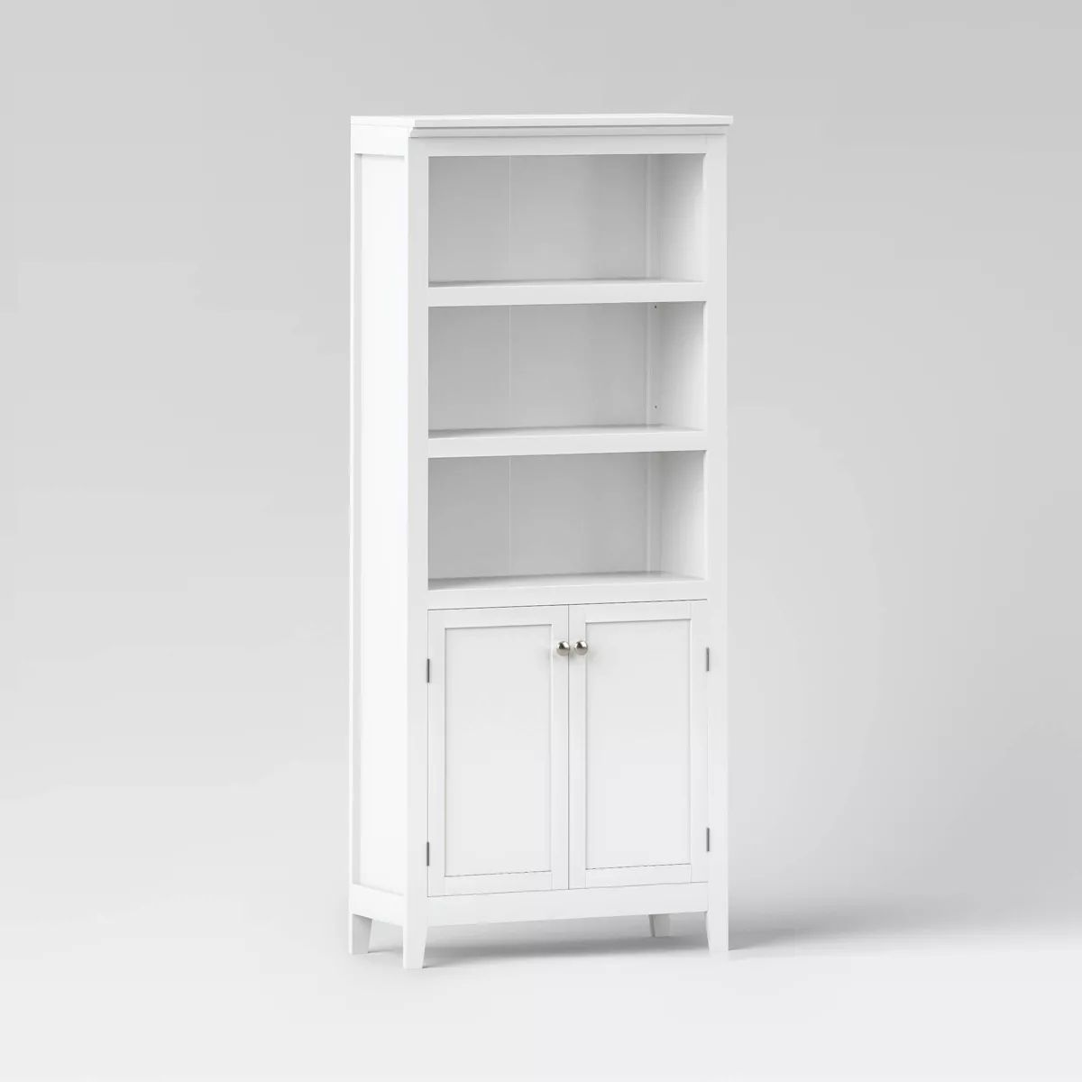 72" Carson 5 Shelf Bookcase with Doors - Threshold™ | Target