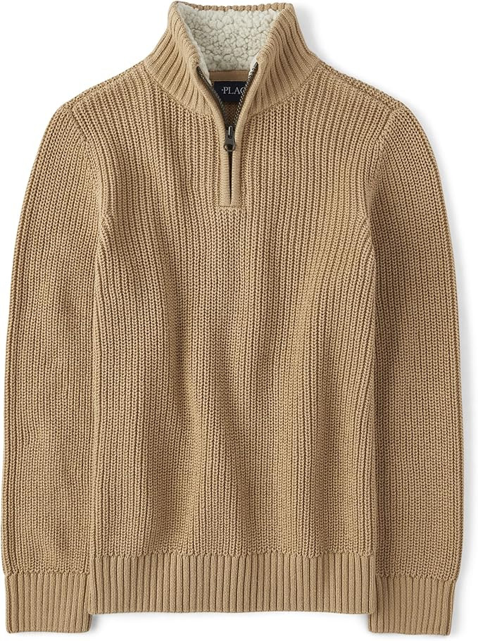 The Children's Place Boys' Long Sleeve Holiday Sweater | Amazon (US)