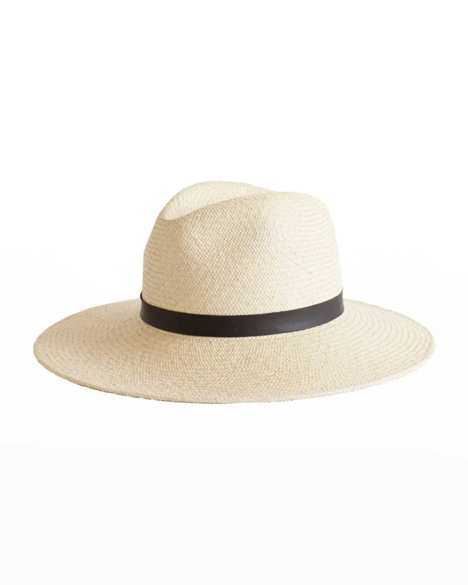 Gloria Straw Panama Fedora | Neiman Marcus