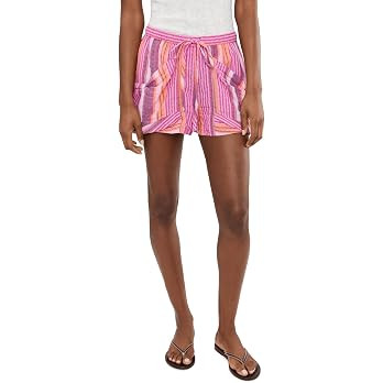 Free People Good Fortune Stripe Shorts | Amazon (US)