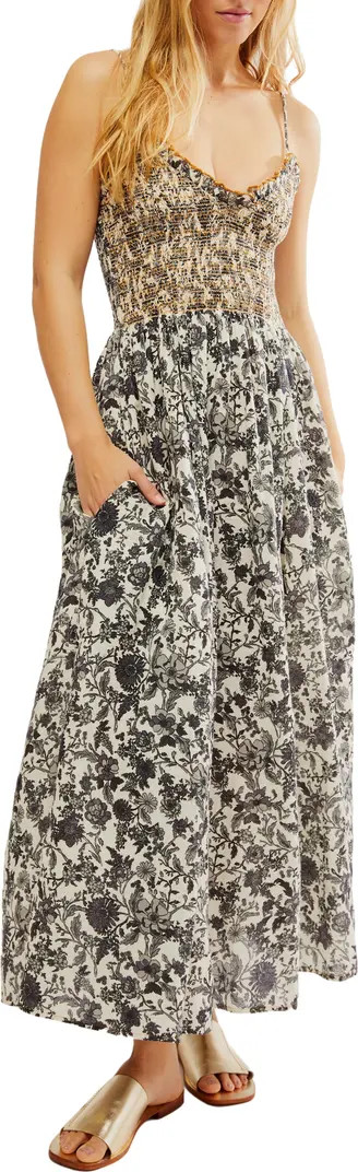 Sweet Nothings Floral Print Sleeveless Maxi Sundress | Nordstrom