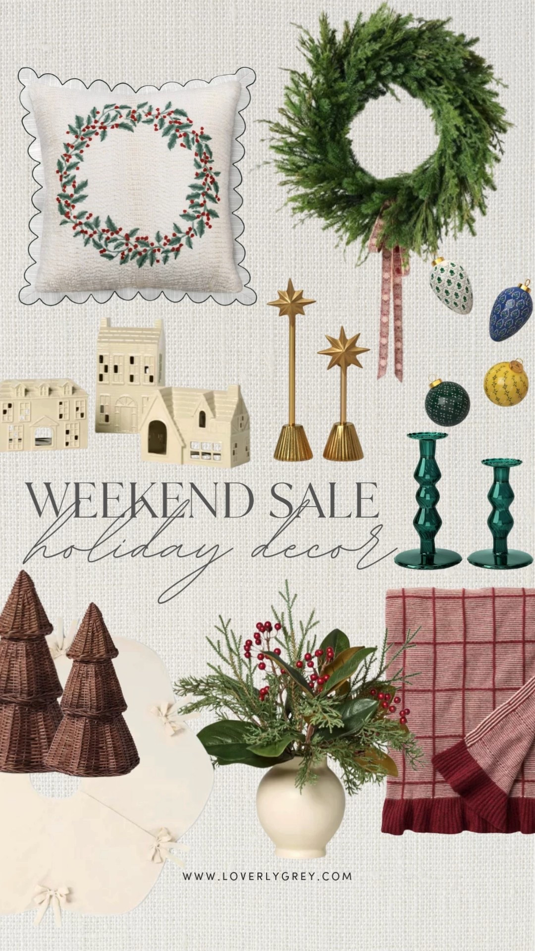 Target holiday decor is on sale up to 30% off right now! So many good finds like these candle sticks and greenery! 

#LTKSaleAlert #LTKHoliday #LTKSeasonal
