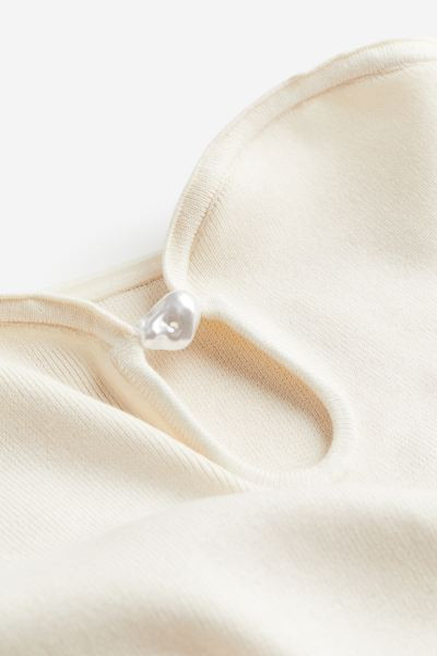 Bead-detail tube top | H&M (UK, MY, IN, SG, PH, TW, HK)