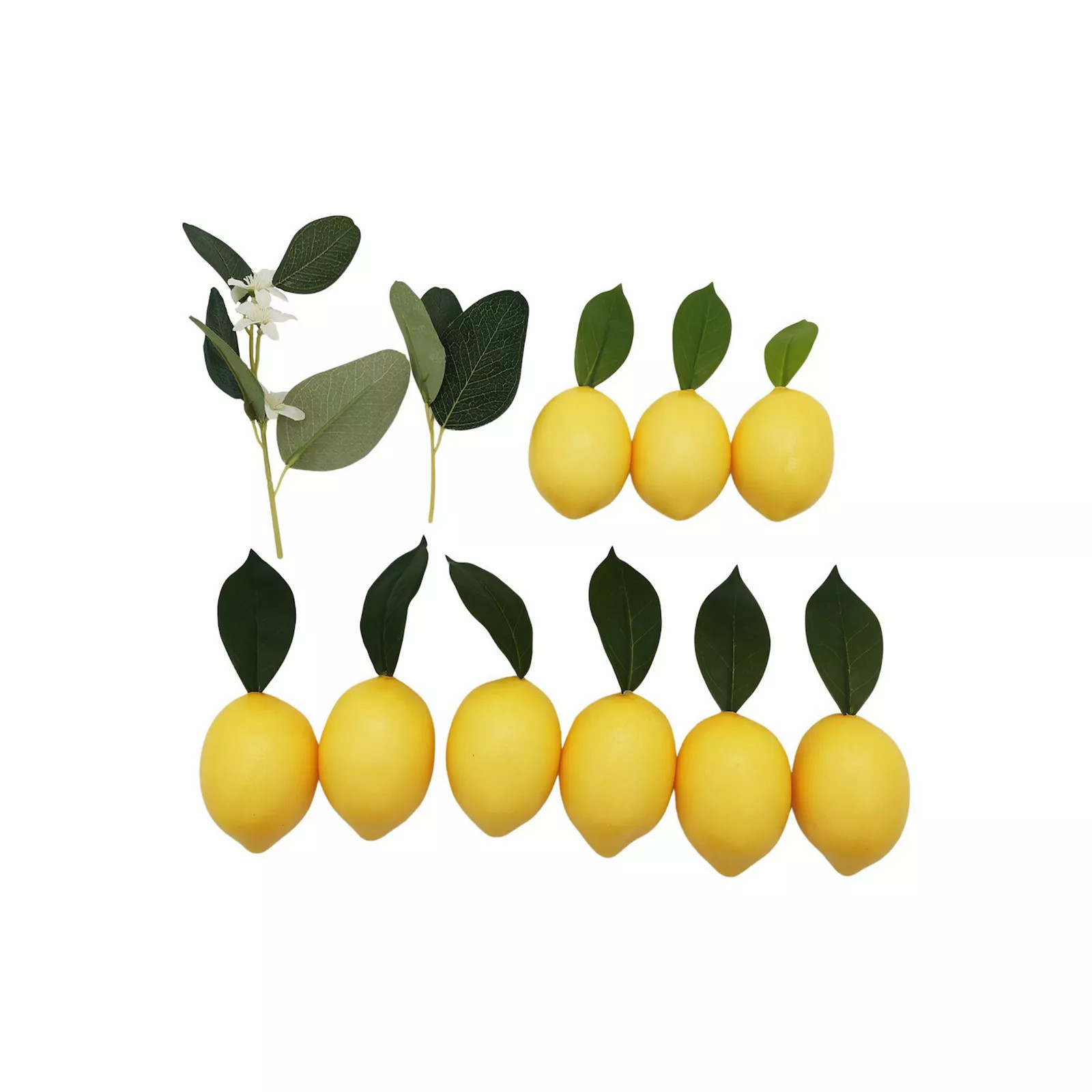 Everyday Decor Artificial Lemon Bowl Filler Decor, Multi | Kohl's