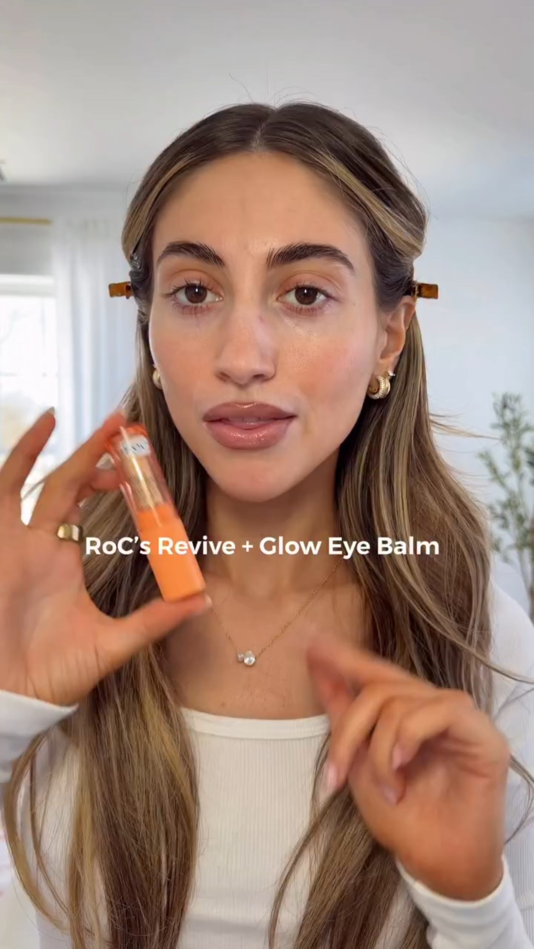 trying the viral @rocskincare Revive + Glow Eye Balm✨ loving the instant brightening & glowy effect!! #skincare #eyebalm #brightening #roc_partner

#LTKBeauty #LTKselfcare #LTKmorningroutine