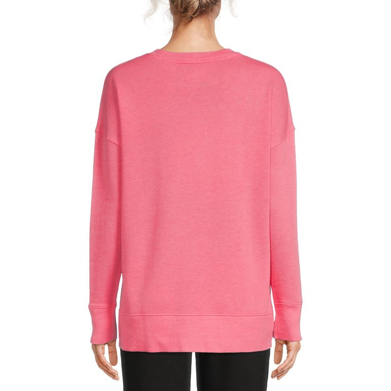 Time and Tru Women's Garment Wash Sweatshirt | Walmart (US)