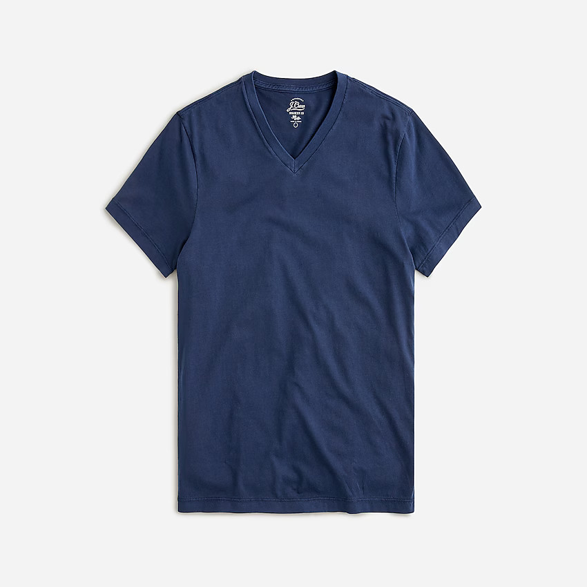 Broken-in short-sleeve V-neck T-shirt | J. Crew US