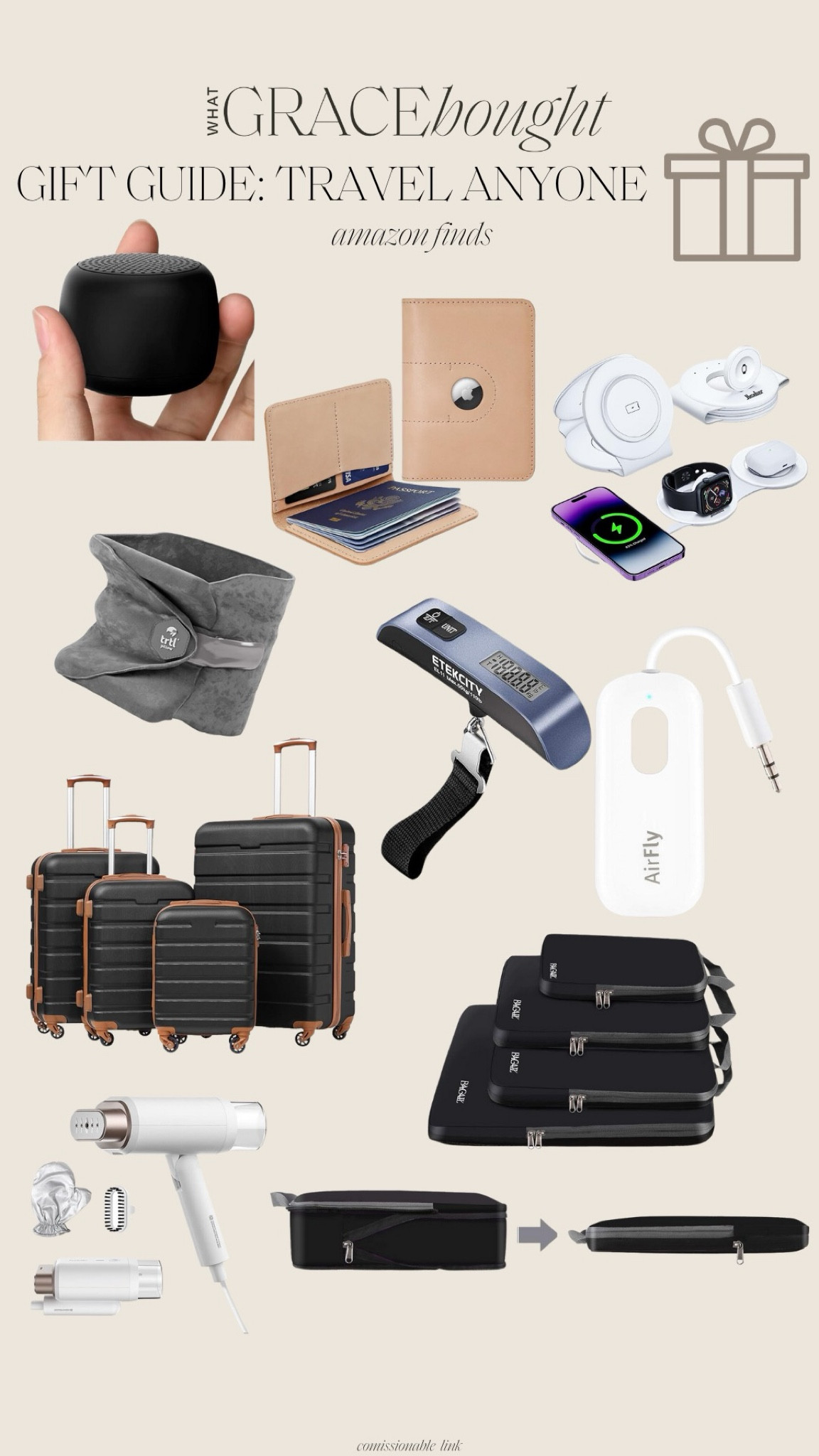 Holiday gift idea for the traveler in your life!! Gift guide, holiday gift guide, stocking stuffers, travel must haves 

#LTKHoliday #LTKGiftGuide #LTKfindsunder50