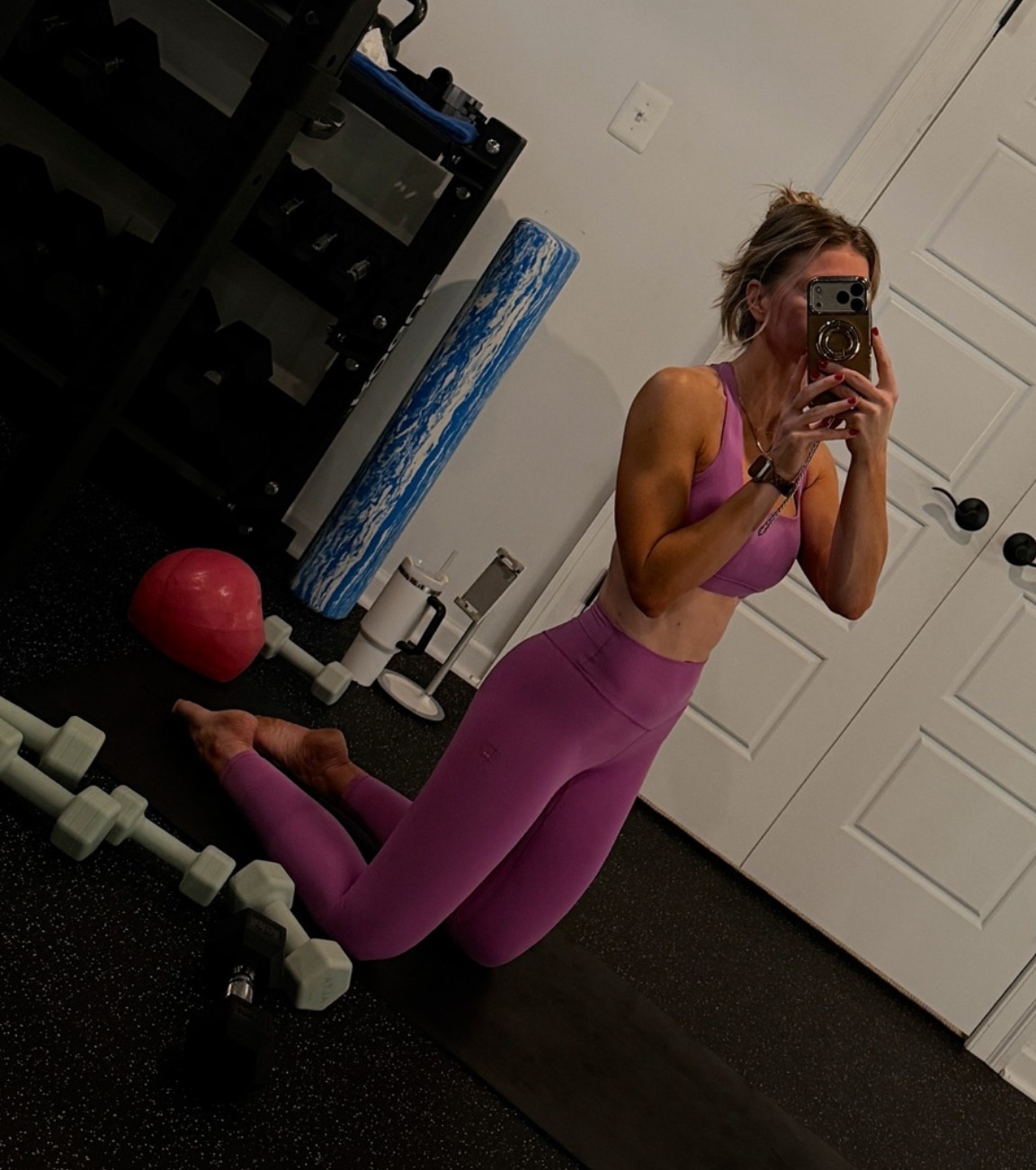 Love this super soft Pilates set. 

Bottoms: TTS, wearing XS
Top: TTS, wearing S

#LTKootd #LTKActive