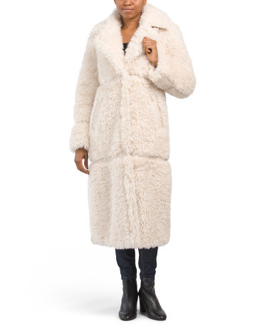 Kalgan Lamb Faux Fur Lux Coat | TJ Maxx