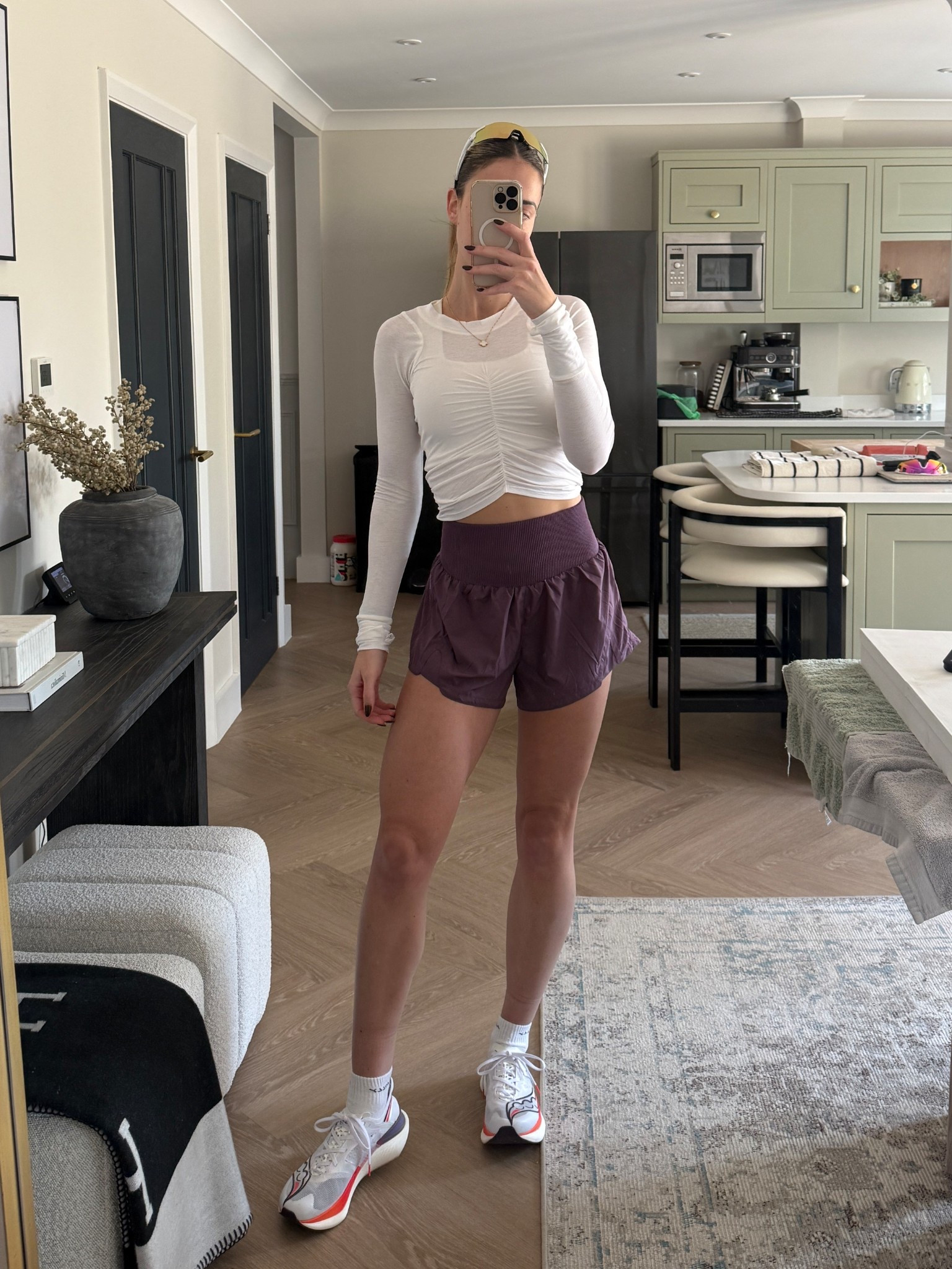 sunny day running outfit 💜🍇💟 wearing a size small in everything! free people, running, workout 

#LTKspring #LTKuk #LTKfitness