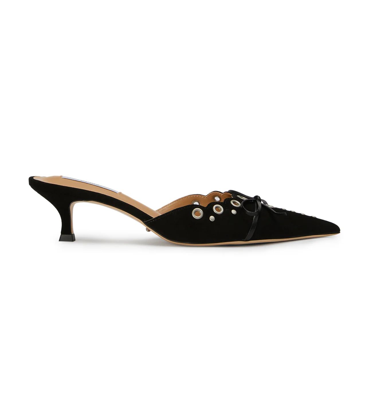 Kae Black Suede Heels | Tony Bianco US