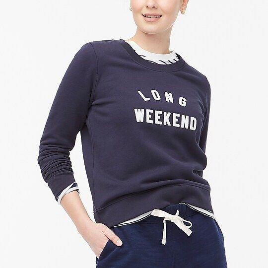 Graphic sweatshirt | J.Crew Factory