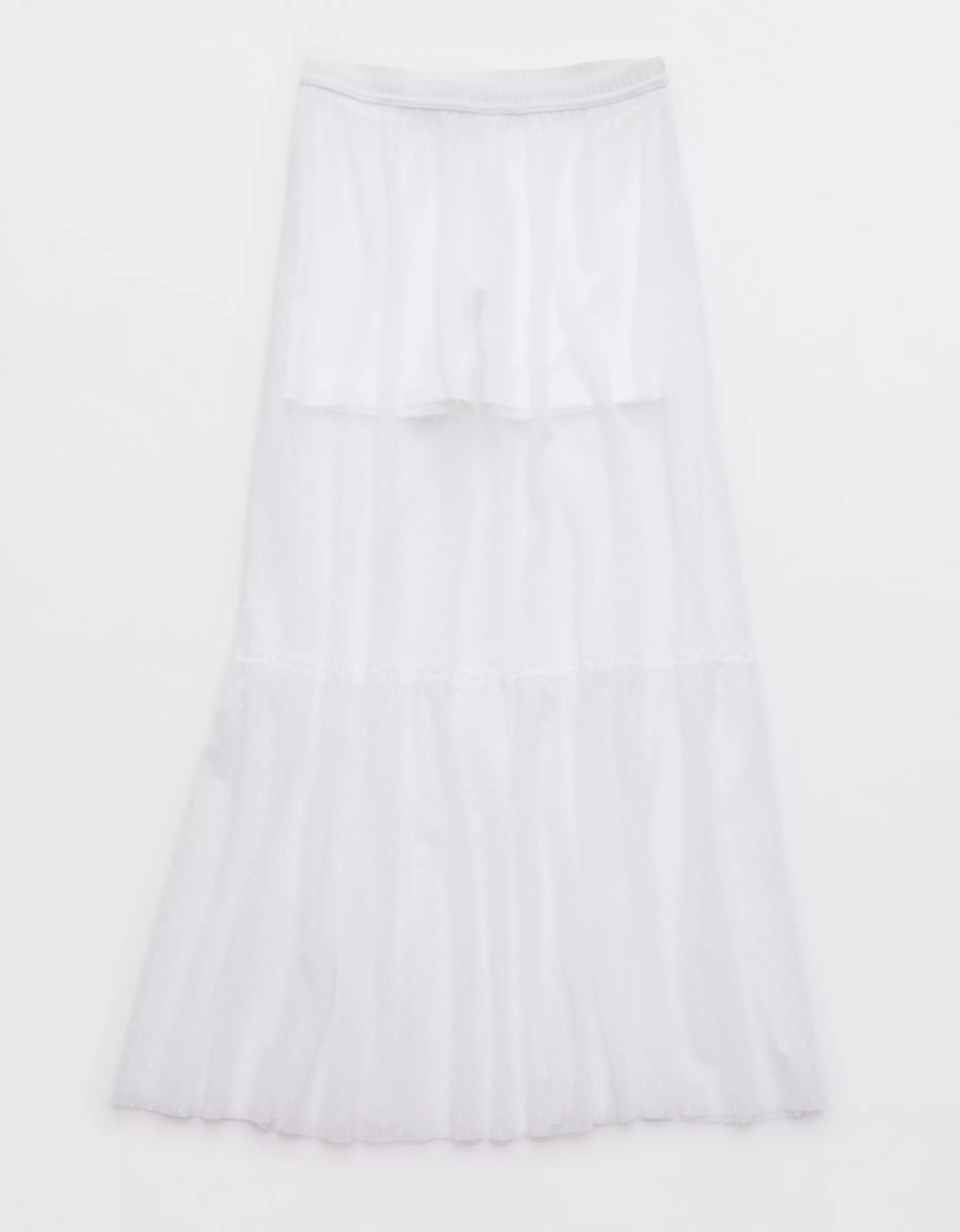 OFFLINE By Aerie Tiered Dot Mesh Maxi Skirt | Aerie