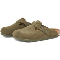 Birkenstock Boston Clog - Thyme Suede, Size UK 10.5 | END. Clothing | End Clothing (US & RoW)