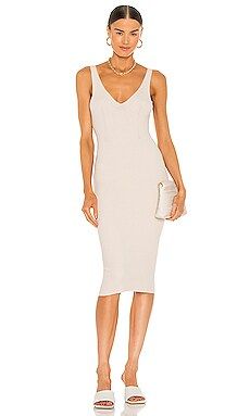 One Grey Day Pacey Dress in Canvas from Revolve.com | Revolve Clothing (Global)