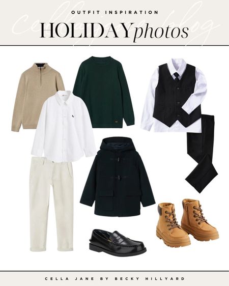 Holiday photo outfit inspiration for the fam! Here are some styles for brother. 

#LTKstyletip #LTKSeasonal #LTKkids