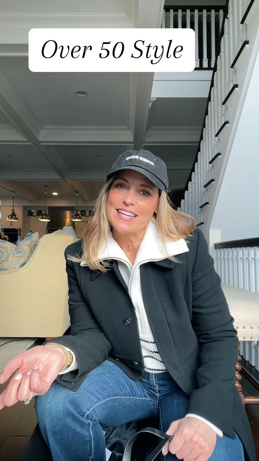 Saturday for the Girls OOTD! Watching my girl play her sport! Sweater size medium, coat size 12 (size up), jeans 29 size down one, shoes TTS!

#LTKover40 #LTKstyletip #LTKmidsize