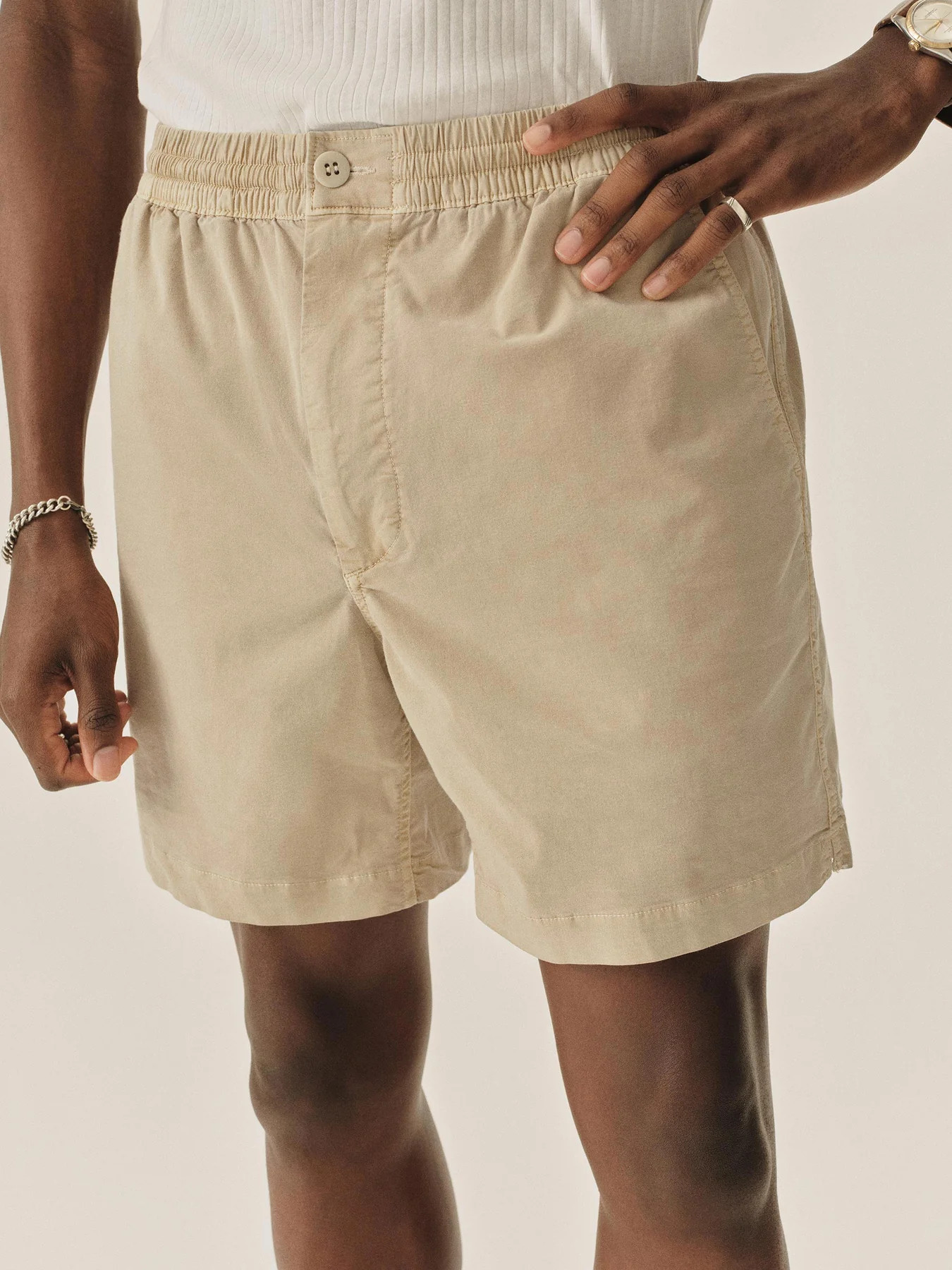 Warm Natural 6\" Deck Short - Buck Mason- Modern American Classics | Buck Mason