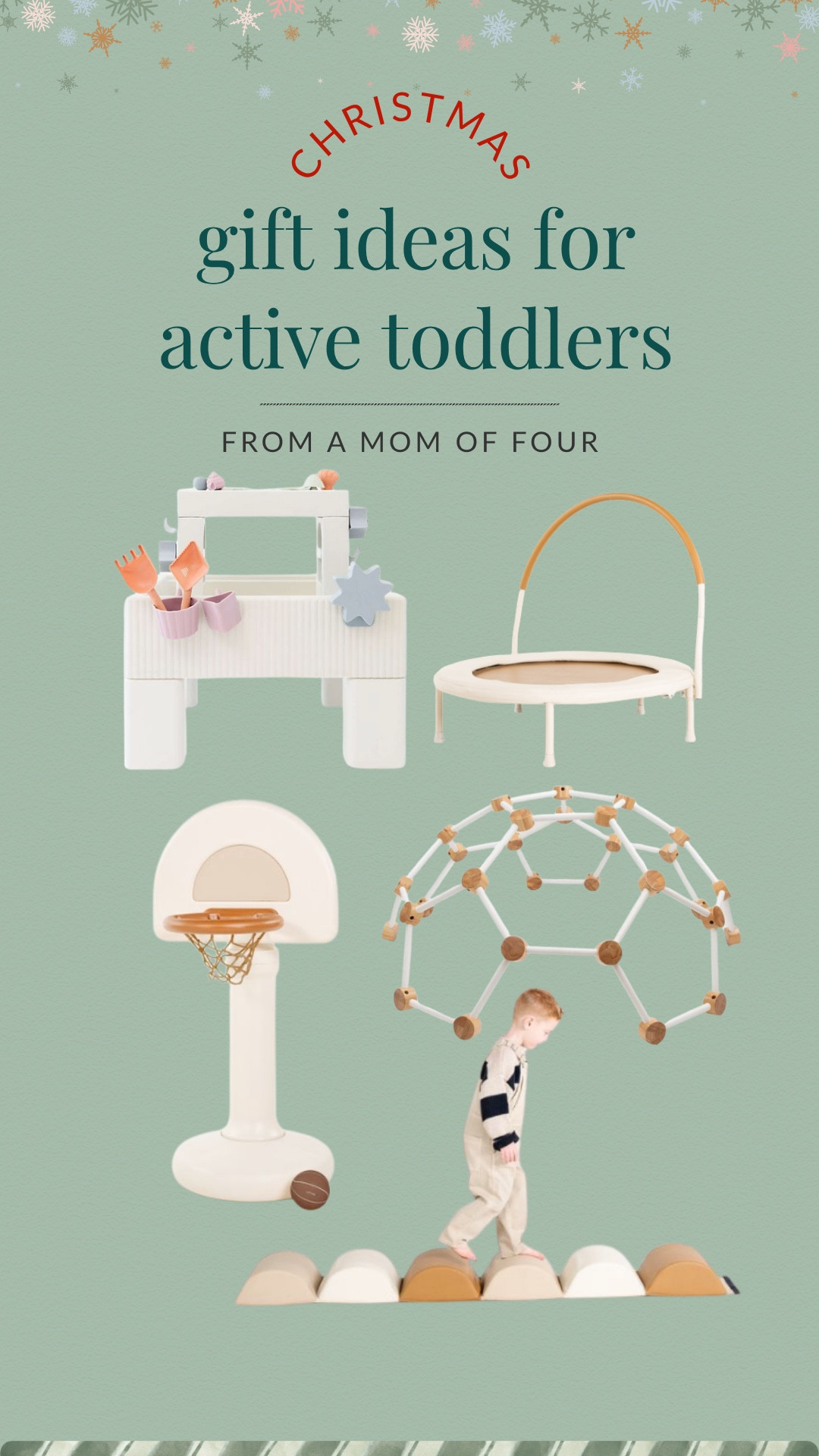 Our favorite beautifully made a designed gifts for active toddlers.  Climbing toys, water toys, indoor basketball hoops and more.  

#ToddlerToys #GiftsForToddlers #ToddlerGiftGuide #GiftGuideForKids #BeautifulToys 

#LTKGiftGuide