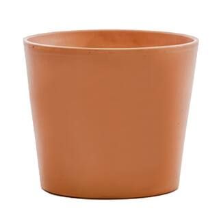 10.25 in. Terra Cotta Clay Flair Pot Cabo | The Home Depot