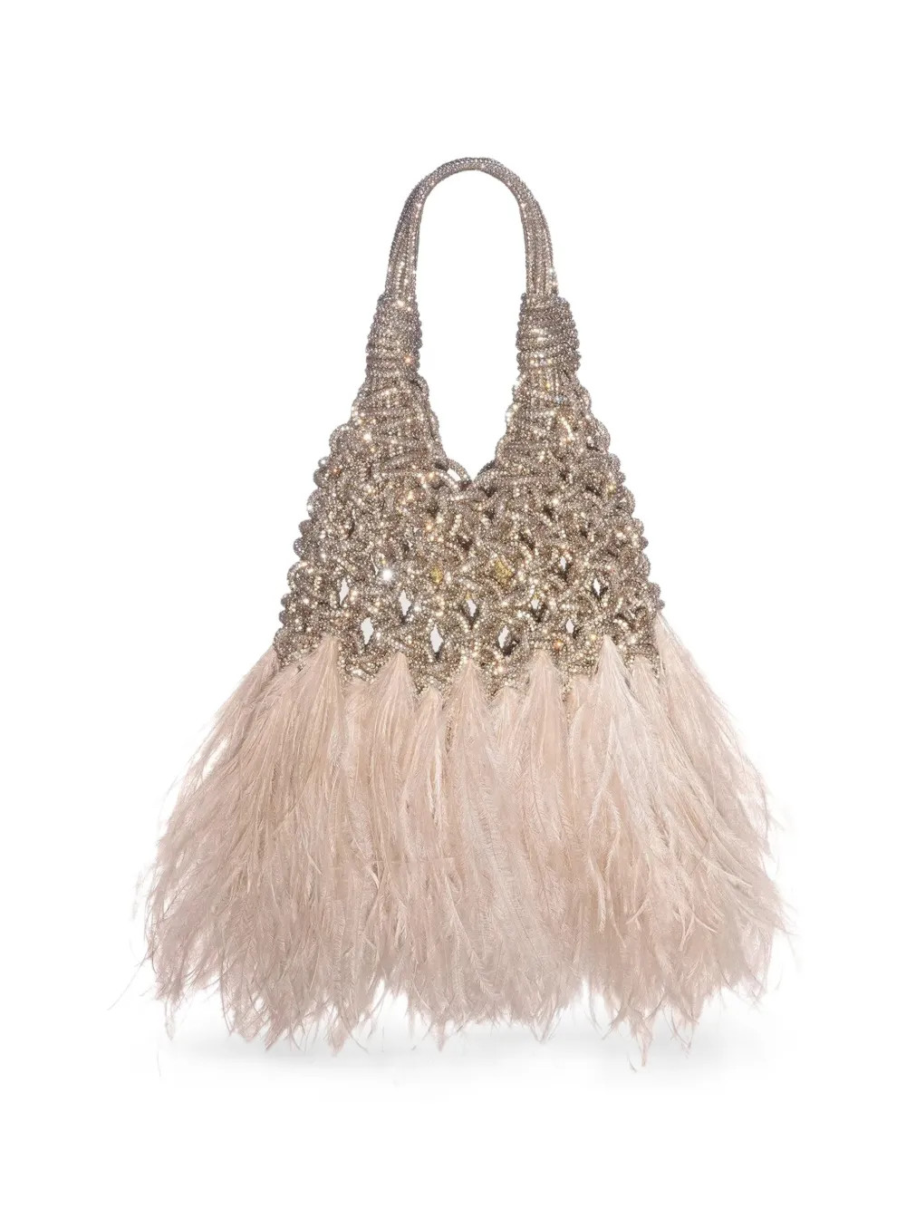 Hibourama Vannifique crystal-embellished Tote Bag | Gold | FARFETCH FR | Farfetch Global