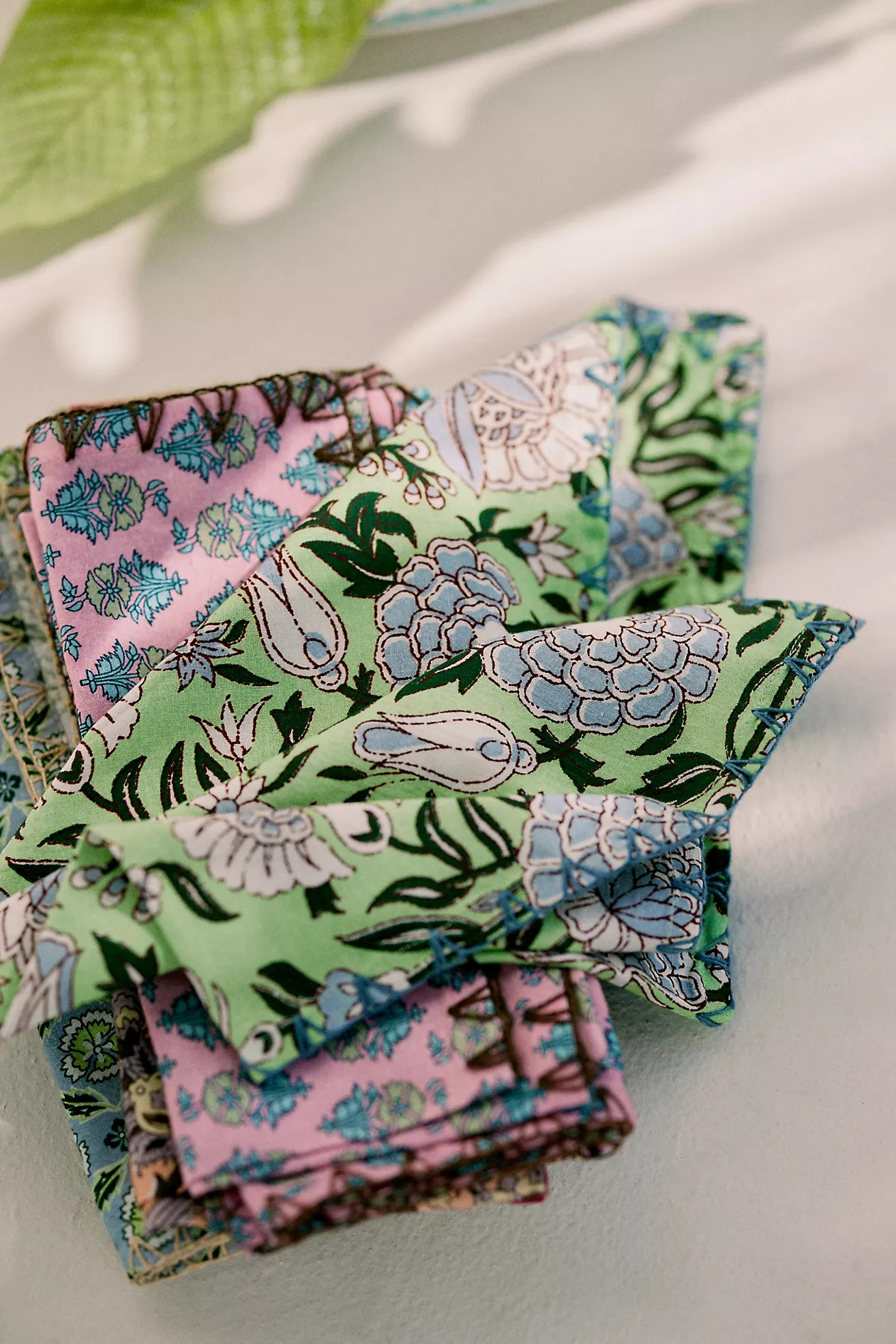 Tangier Oasis Napkins, Set of 4 | Anthropologie (US)