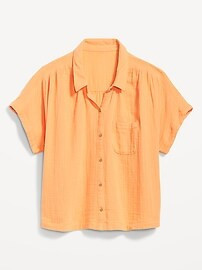 V-Neck Dolman-Sleeve Blouse for Women | Old Navy (US)