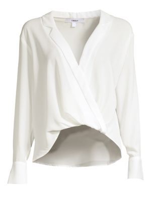 Likely - Mimi Wrap Front Top | Saks Fifth Avenue