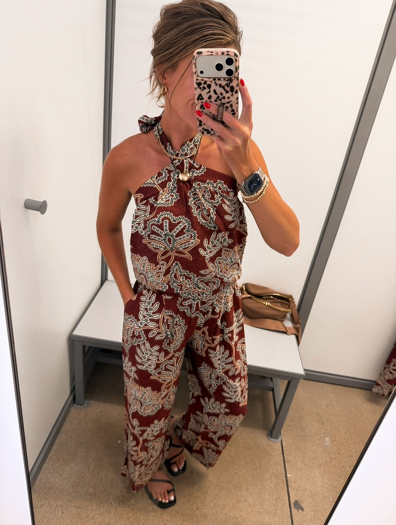 Umm how are these separates Walmart?! So chic. Can’t wait to mix n match them. 
Top/small
Pants/ small

#LTKSeasonal #LTKOver40
