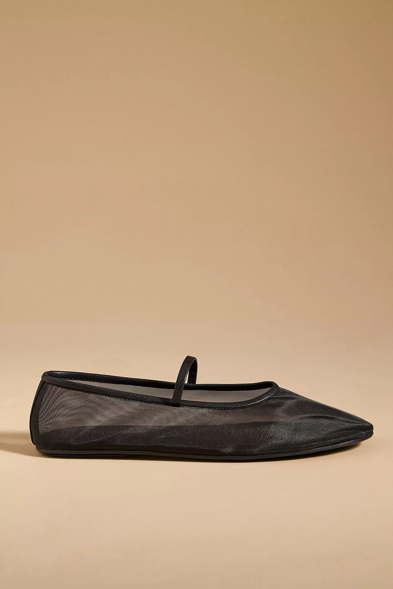 Jeffrey Campbell Swan-Lake Mesh Flats | Anthropologie (US)
