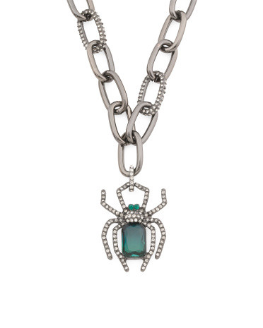 Spider Pendant Necklace | TJ Maxx