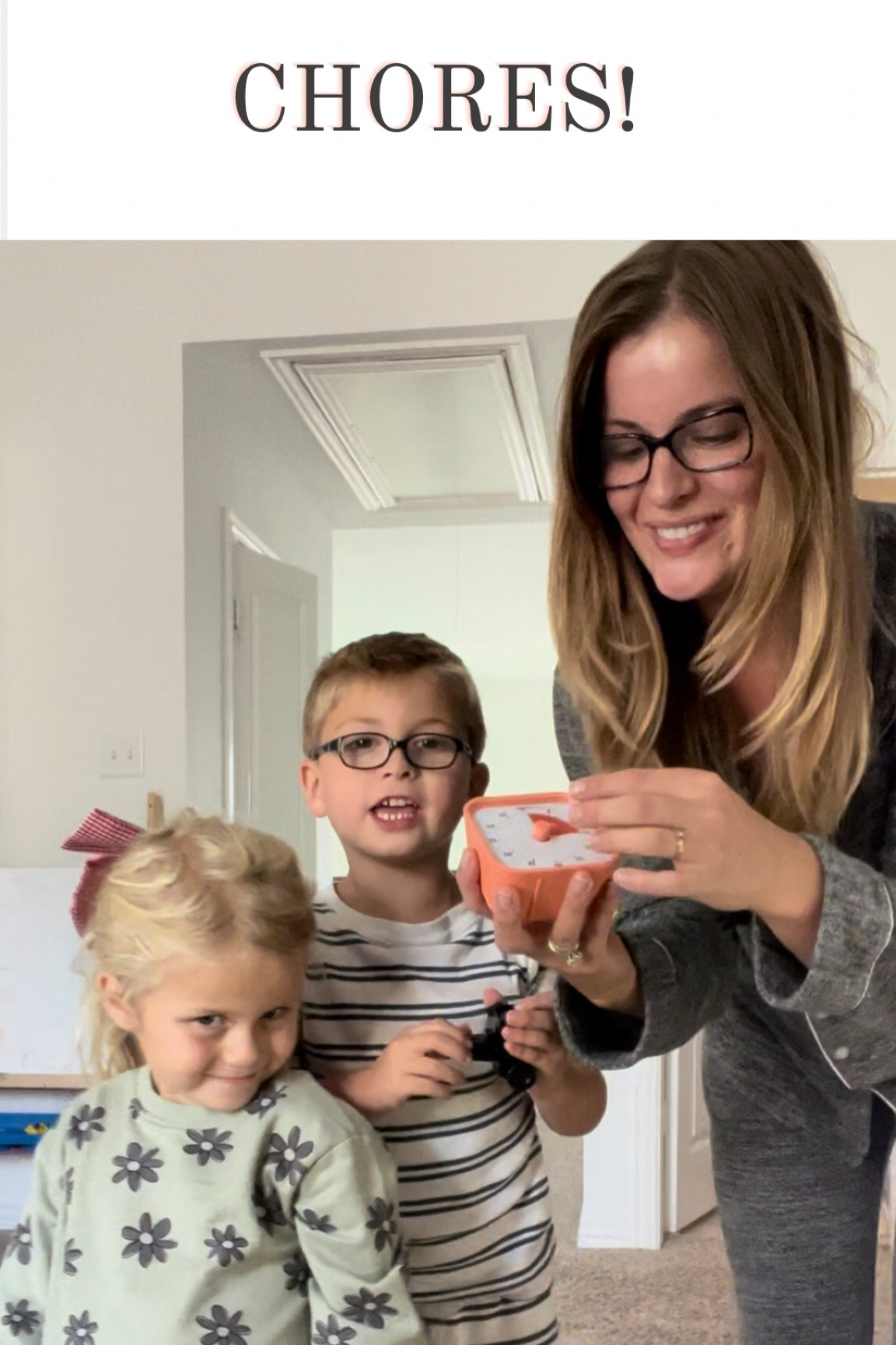 Timer and chore chart to help with your little ones chores! 

#LTKkids