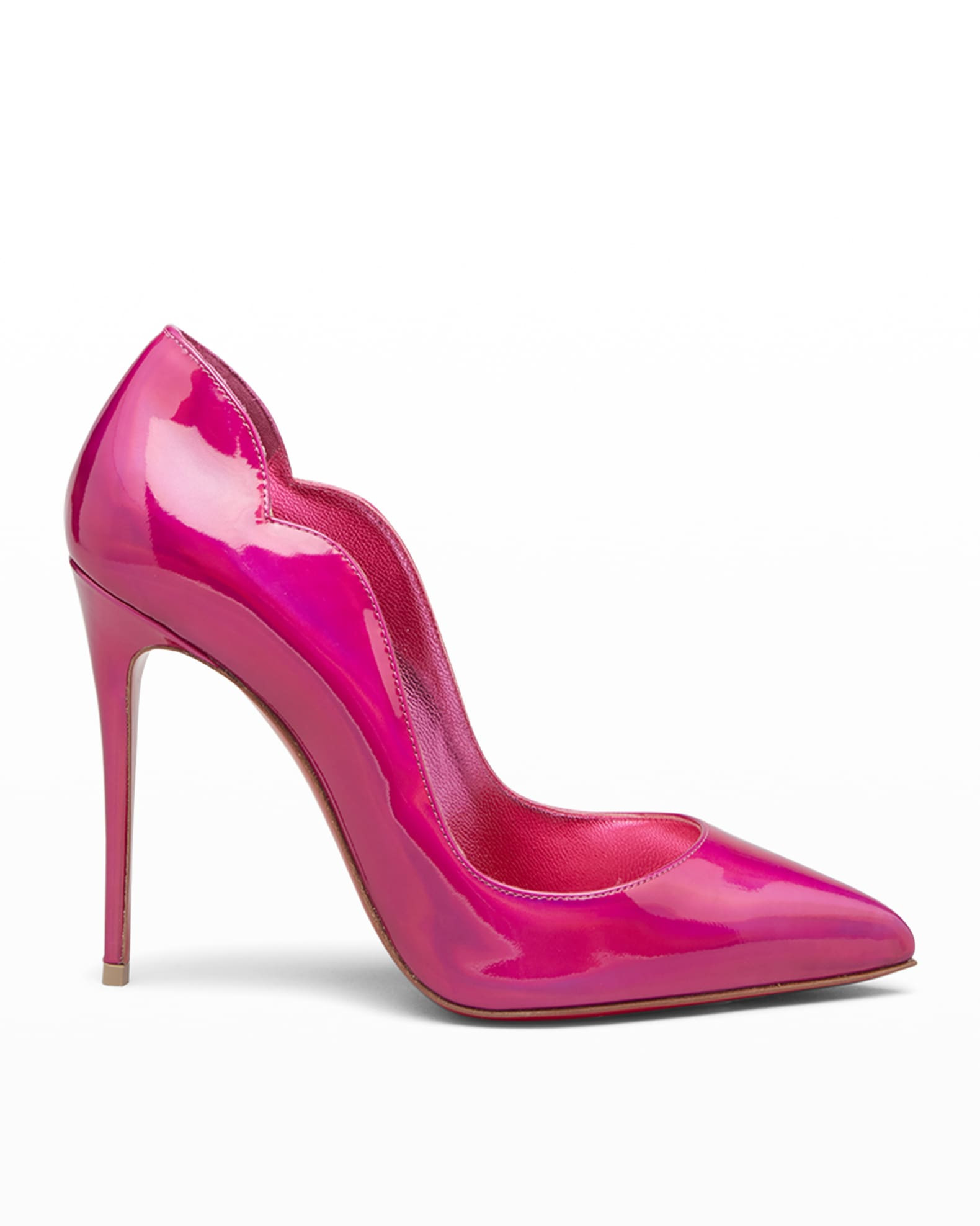 Hot Chick Patent Red Sole Pumps | Neiman Marcus