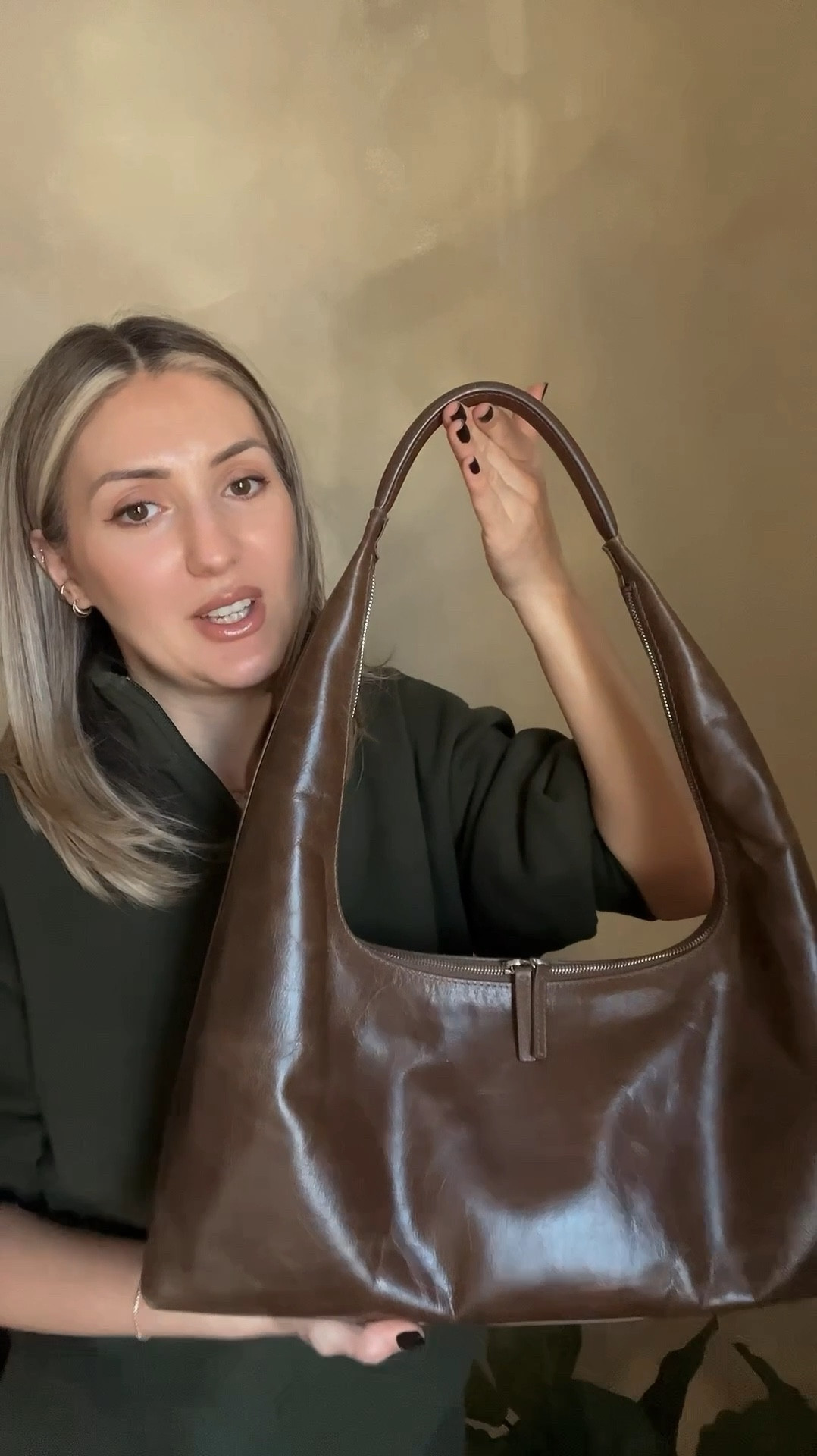 Handbag haul! All 3 are either real leather or suede - quality is AMAZING for the price point and all look so high end!! Linking exact ones and other colors 

Marge Sherwood handbag - largest size in brown, make sure you read the size because it comes in a lot of variations! 
Madewell bucket tote suede handbag in the largest size in olive 
Staud cream croc effect handbag, large size, also linking the mini 

Affordable high quality handbags 
Brown handbag 
Suede handbag 
Fall handbags 
Fall outfit accessories 
Gift guide 
Bucket bag 
Tote bag 



#LTKxMadewell #LTKVideo #LTKItBag