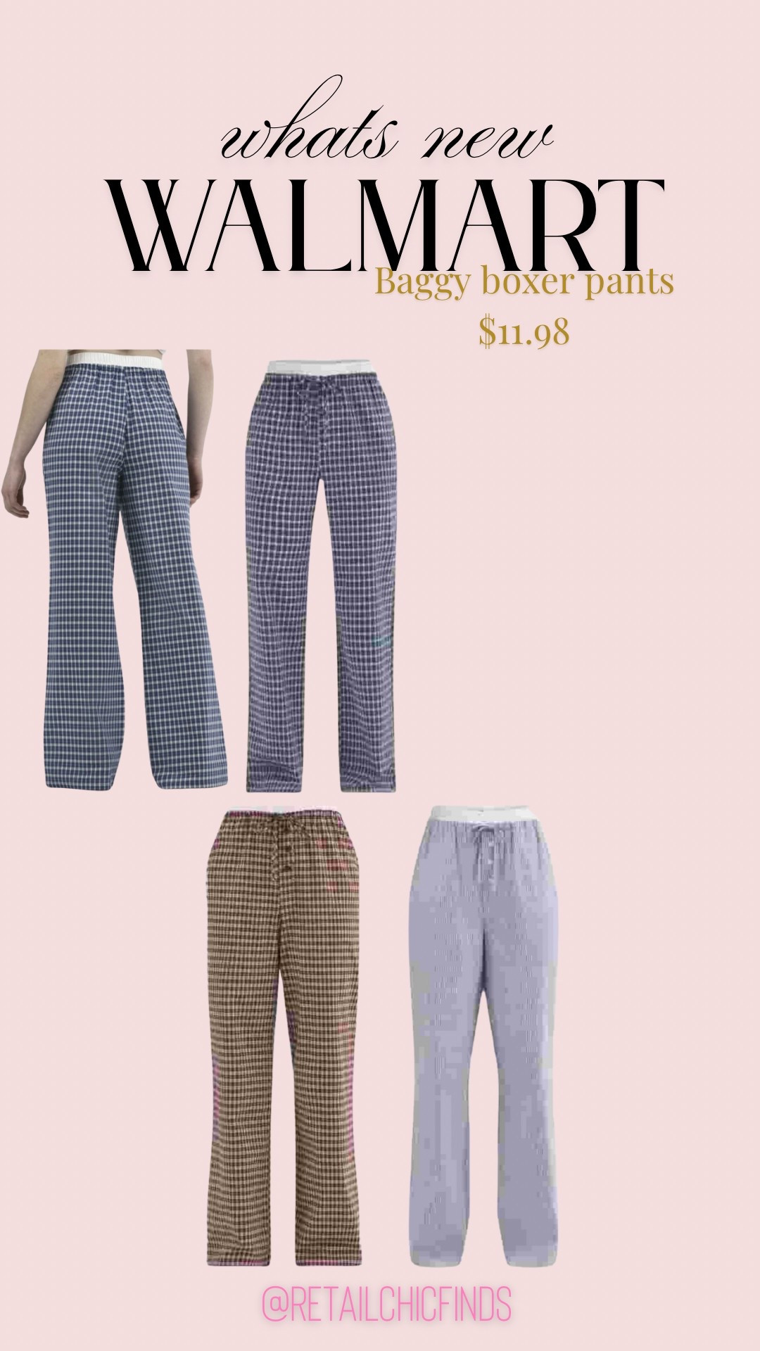 Baggy boxer pants women’s Walmart 

#LTKFindsUnder50 #LTKHome #LTKSeasonal