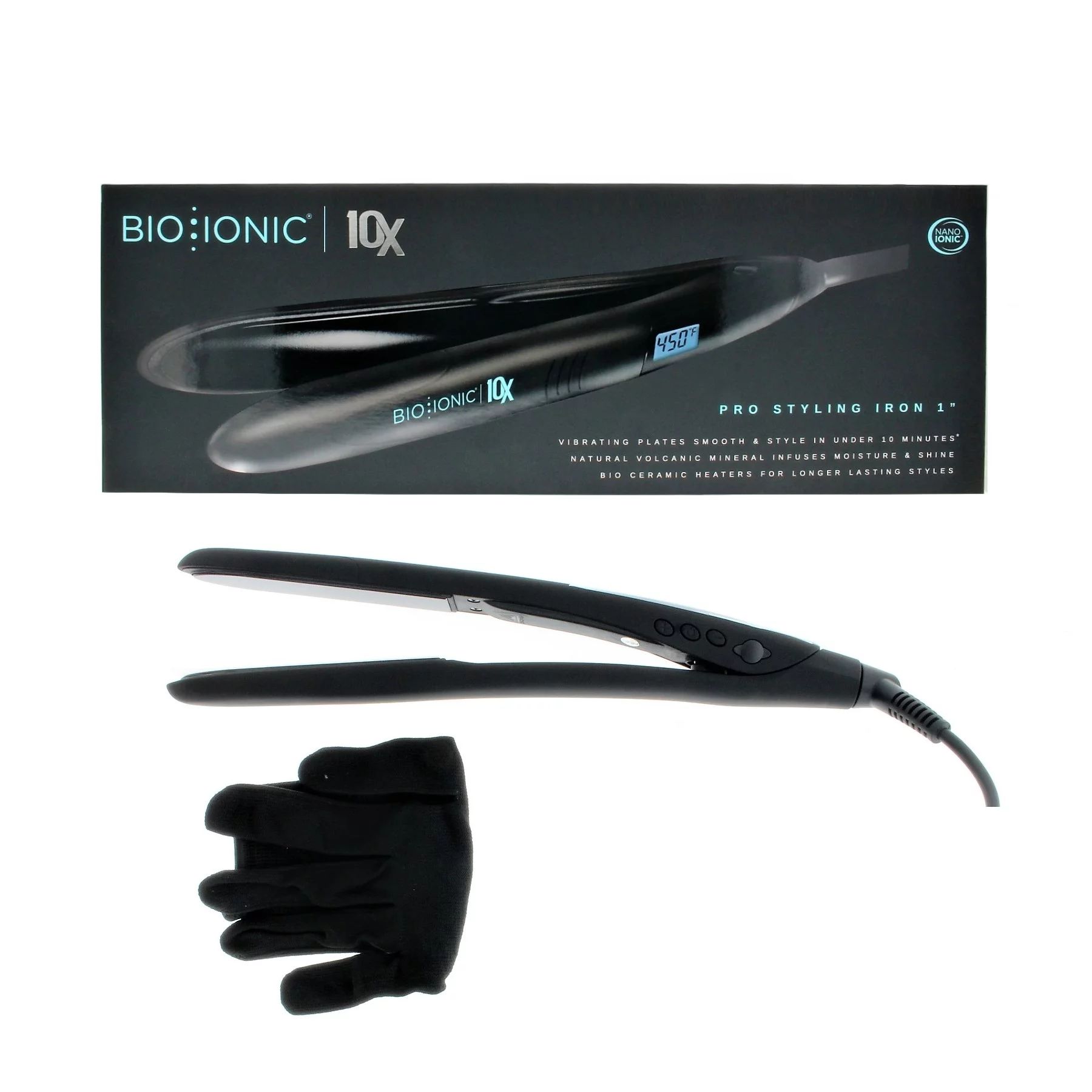 Bio Ionic 10X Pro Styling Iron 1" | Walmart (US)