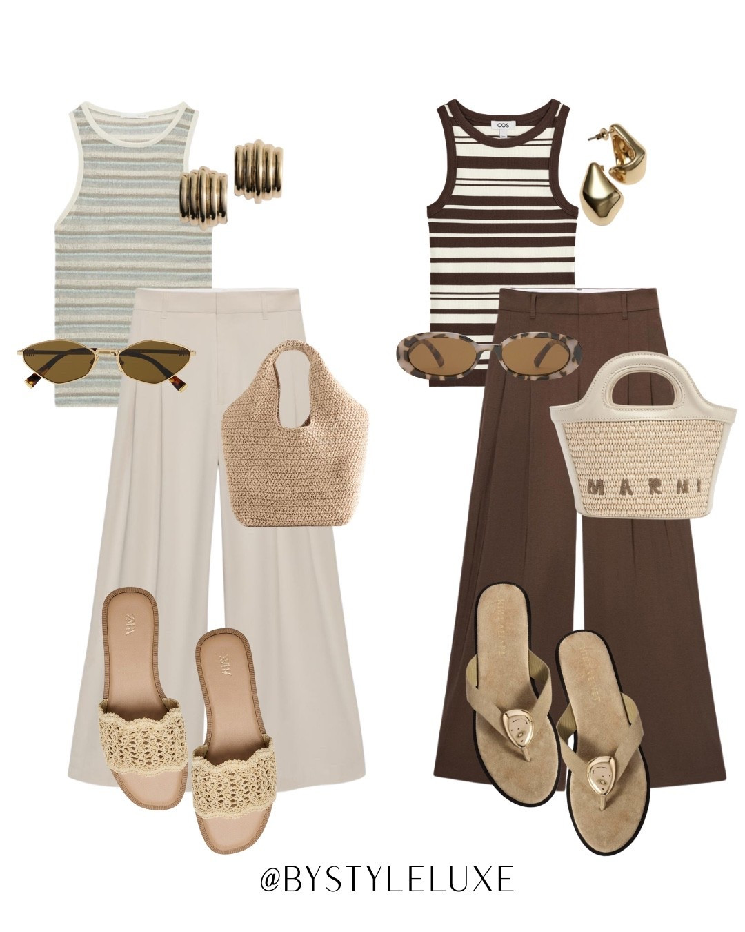 SUMMER STRIPES - Easy everyday looks with a striped tank top

#sandals #citybreak #tanktop

#LTKsummer #LTKuk #LTKeurope