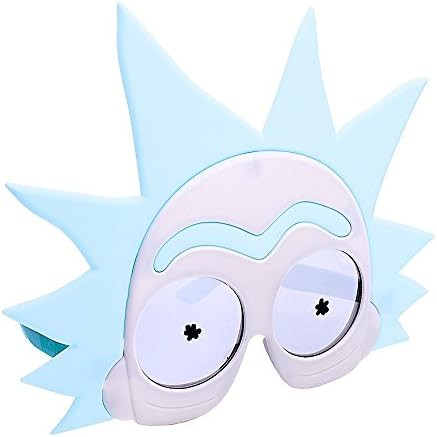 Amazon.com: Costume Sunglasses Rick from Rick and Morty Sun-Staches Party Favors UV400 : Clothing... | Amazon (US)