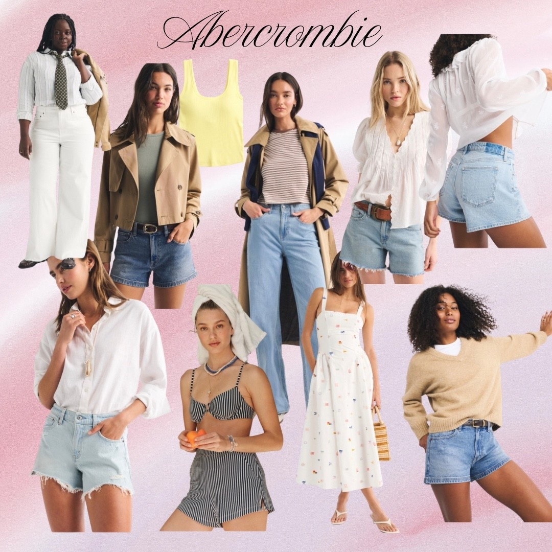 Looks like some Abercrombie shorts sizes have been restocked! #abercrombie #jeanshorts #shorts #summer #whitejeans 

#LTKootd #LTKMothersDay #LTKOver40